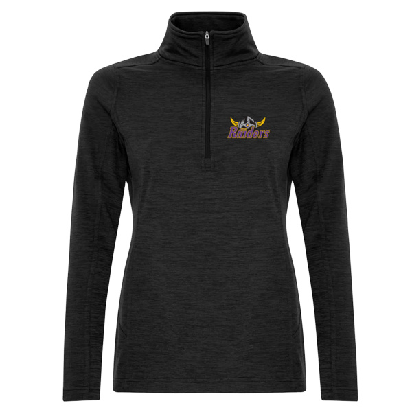 EDHS Raiders - ATC™ DYNAMIC HEATHER FLEECE 1/2 ZIP LADIES' SWEATSHIRT. L2022 Thumbnail
